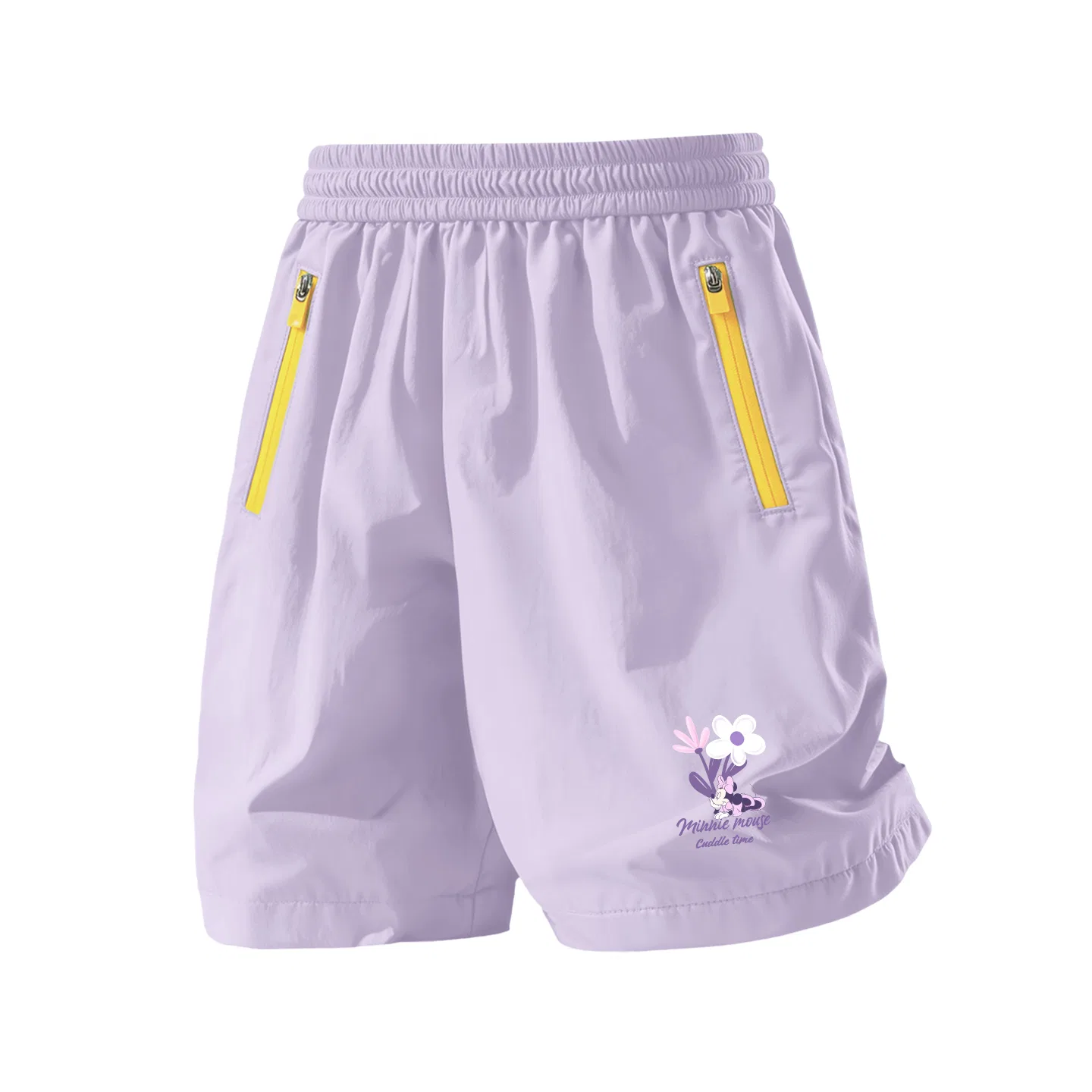 Детские шорты, стрейч, Disney, Taro Paste Purple — фото 4