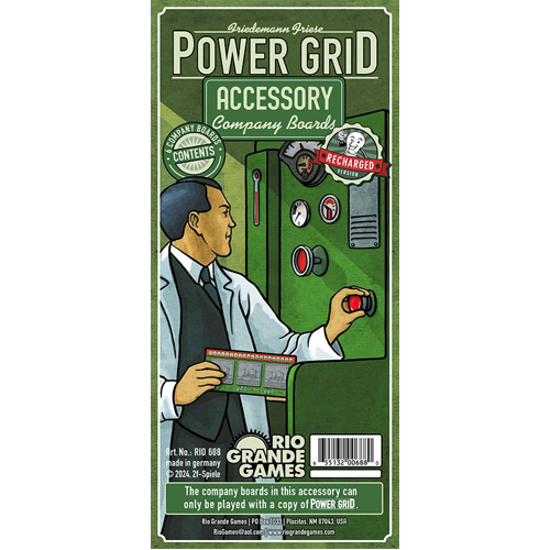 

Настольная игра Power Grid Company Boards Rio Grande Games