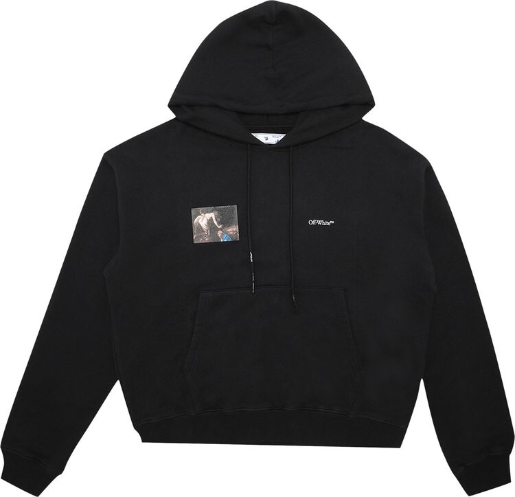 

Худи Off-White Caravaggio Angel Over Hoodie 'Black', черный