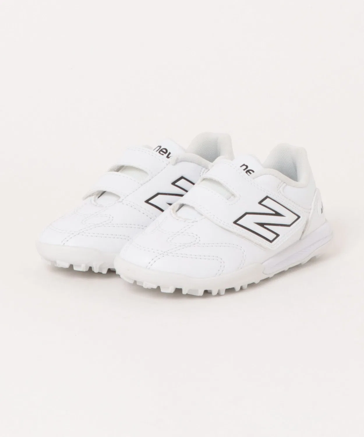 Детские бутсы для футбола с липучкой 442 Team Hook & Loop Jnr TF V3 New Balance, Белый
