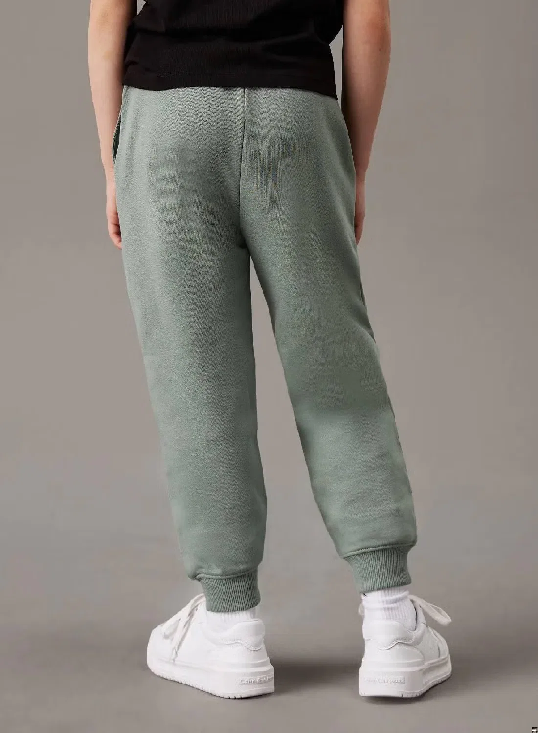 Джоггеры свободного кроя унисекс Calvin Klein Jeans, зеленый — фото 2