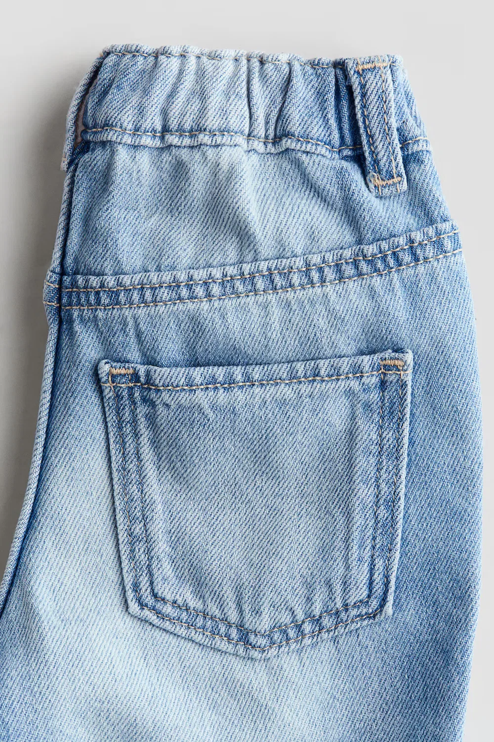 Хлопковые джинсы H&M, Helles Denimblau — фото 3