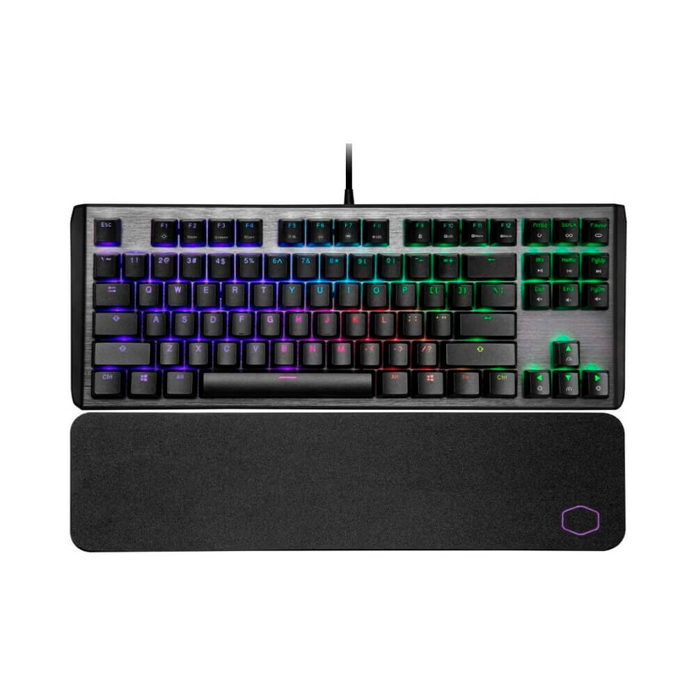

Клавиатура игровая механическая Cooler Master CK530 V2, Brown Switch, чёрный