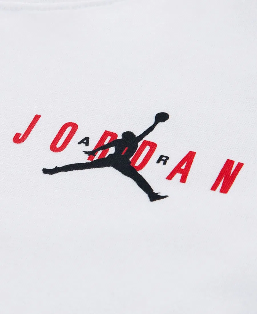 Детская футболка с принтом Jordan, White — фото 4