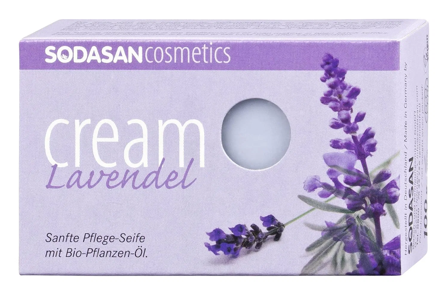 Крем-мыло Sodasan Lavender, 12 x 100 г Sodasan Cosmetics