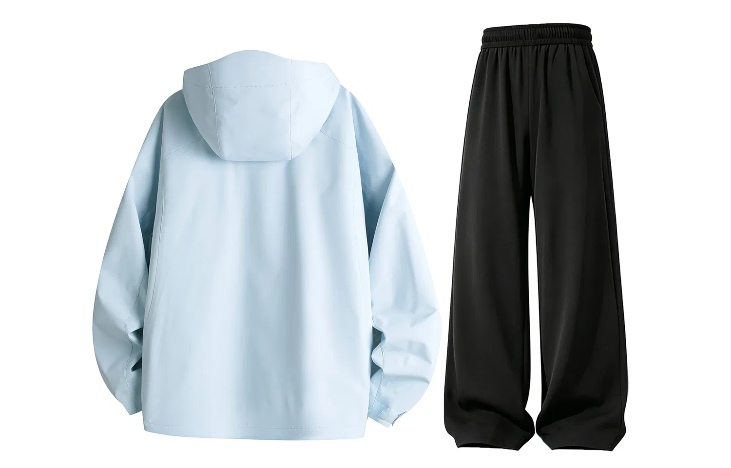 Детский комплект куртка и брюки с капюшоном, из плащевки, Windbreaker Jacket & Pants Sets, WARRIOR — фото 4