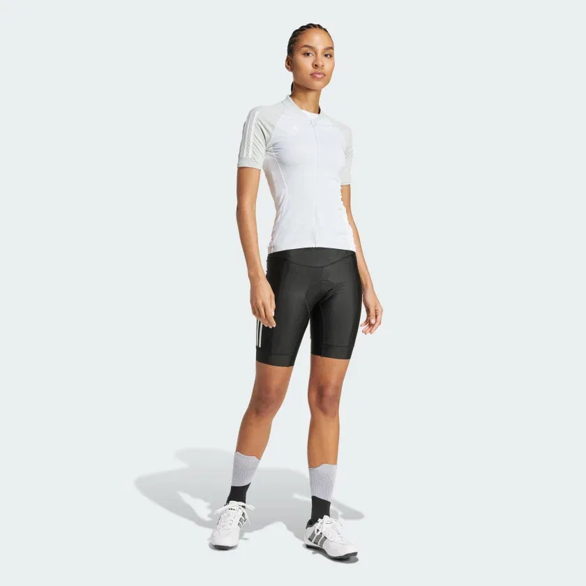 Женские велошорты с подкладкой и полосами 3-Stripes adidas, черный — фото 4