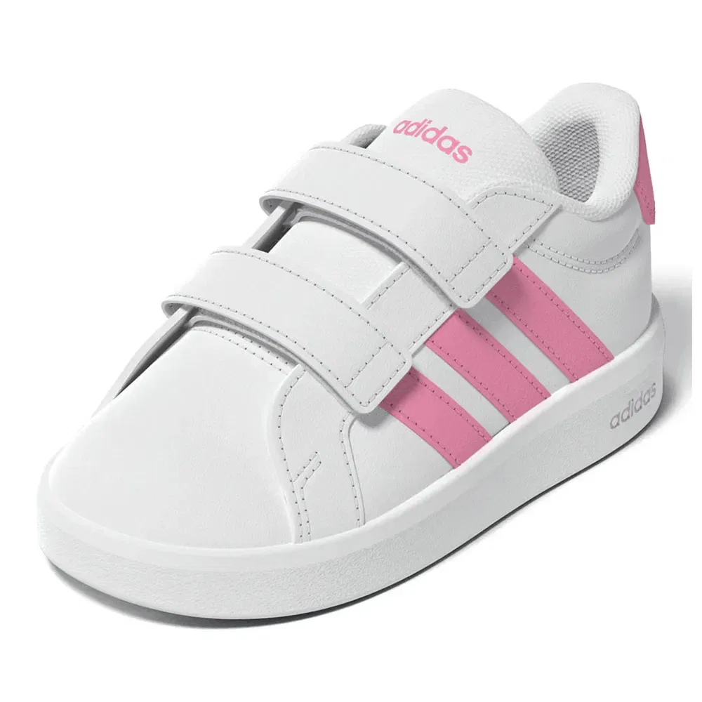 Кроссовки Grand Court 30 Adidas, белый — фото 4