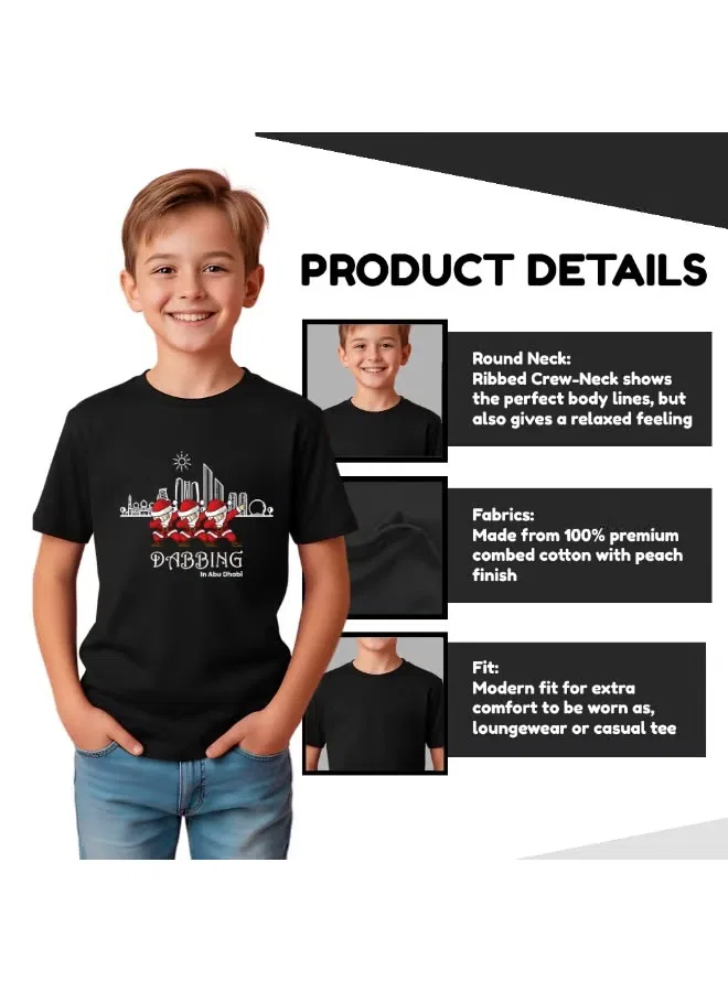 Футболка с рождественским принтом для мальчиков Printshop4Me, дизайн 1 — фото 4
