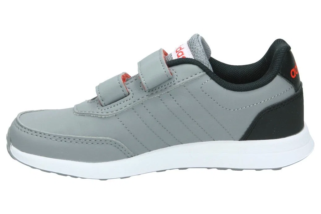 Детские кроссовки для мальчиков и девочек с липучками Vs Switch 2.0 Cmf Adidas, Grey — фото 4