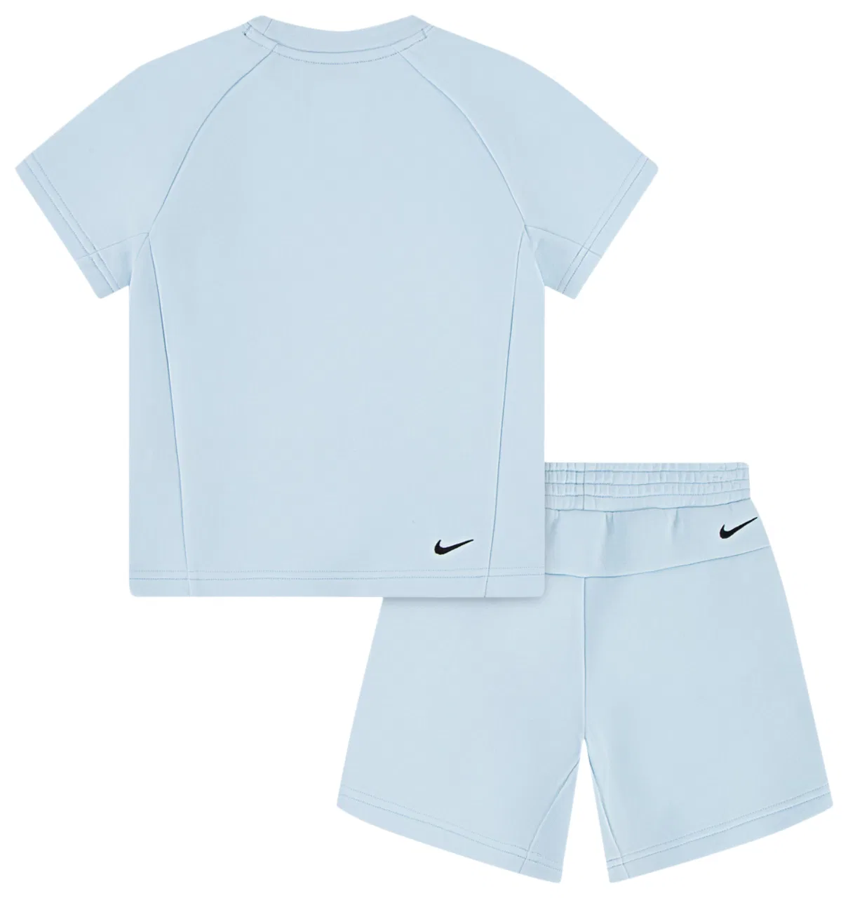 Комплект из футболки и шорт Tech Fleece Nike для мальчиков, цвет Glacier Blue/Glacier Blue — фото 2