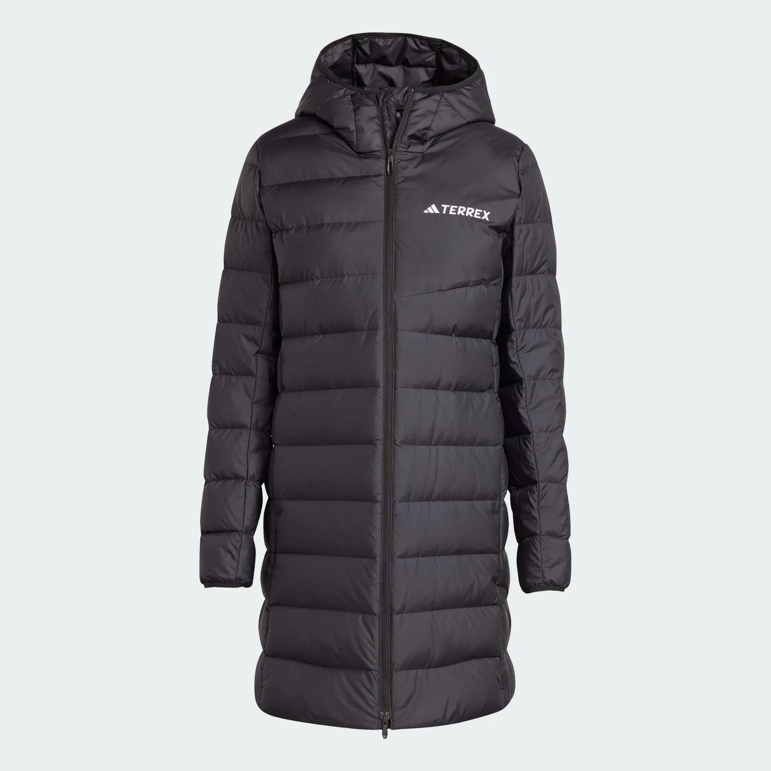 Мужская утепленная парка Terrex Multi Light Kapuzenparka 2.0 Adidas, Schwarz Weiss — фото 2