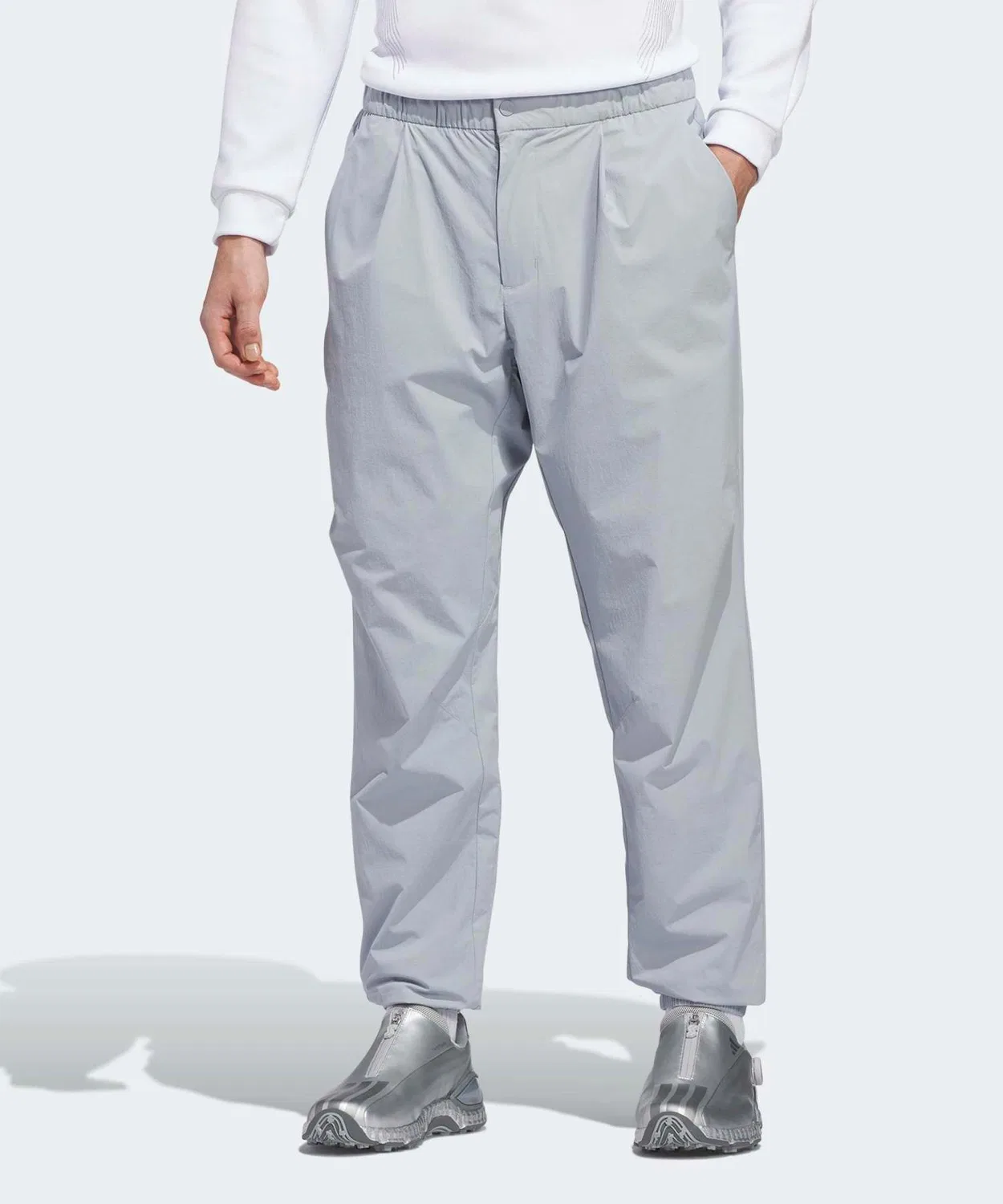 Мужские джоггеры с утеплением Adidas Golf, Серебристый