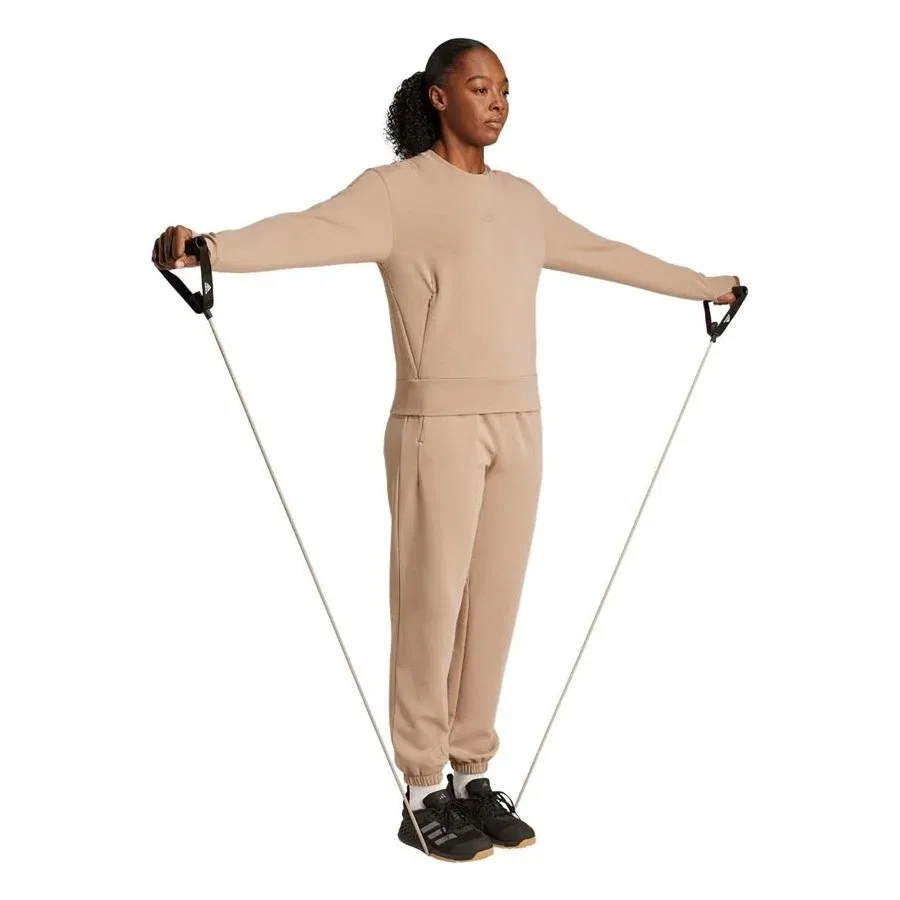 Спортивные штаны adidas D4T KNIT PANT, Коричневый — фото 4