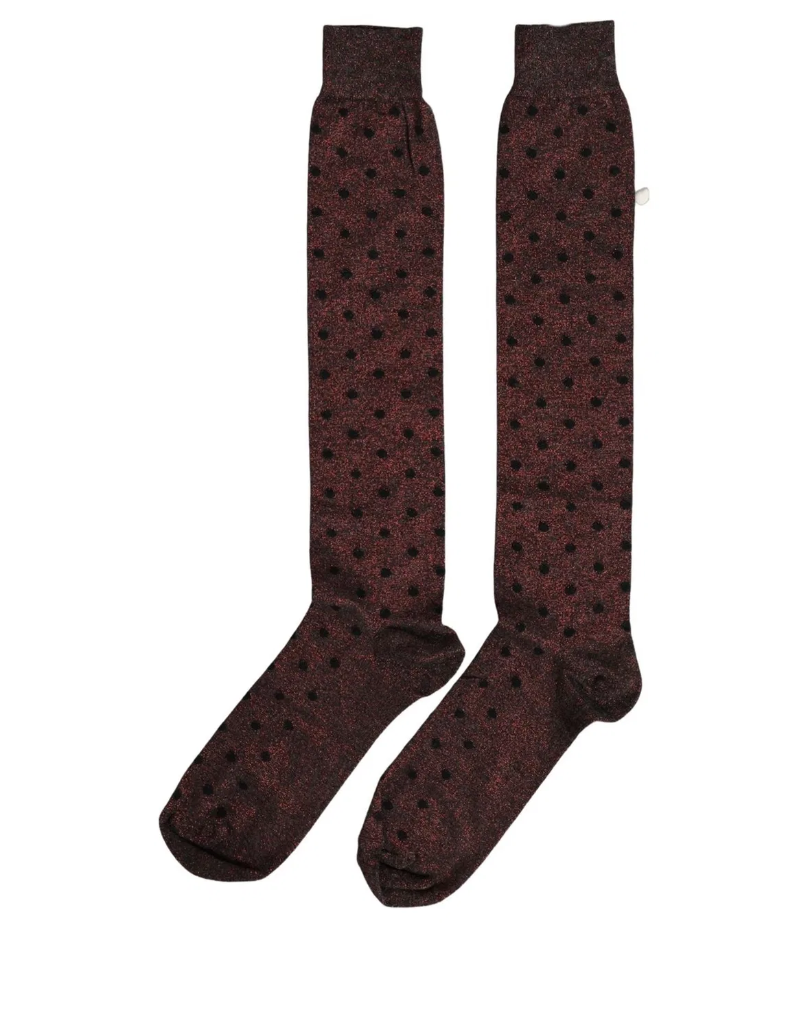 Мужские носки с горошком выше колена Dolce & Gabbana, Brown — фото 4