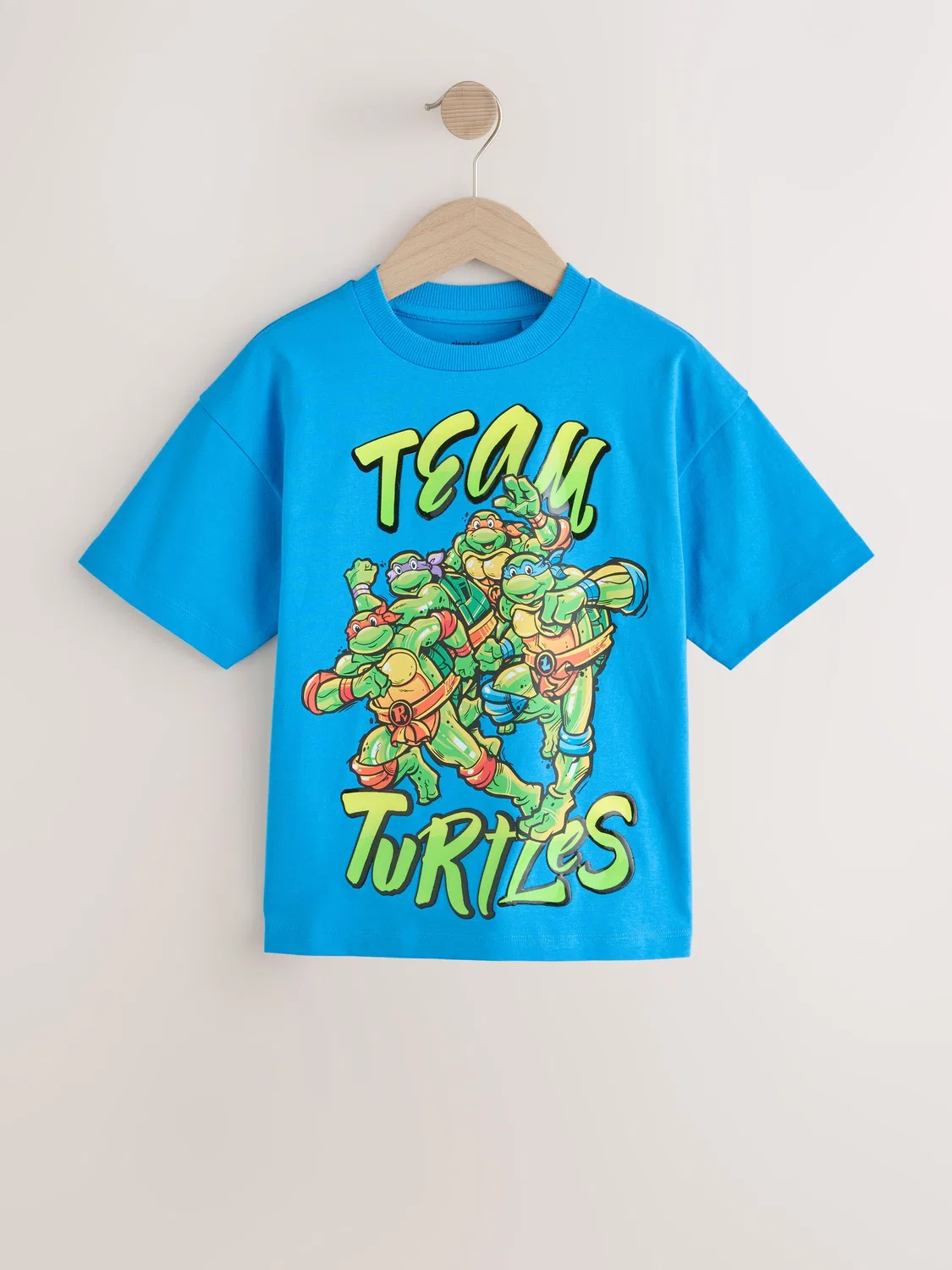 Футболка с принтом Teenage Mutant Ninja Turtles Next, синий — фото 4