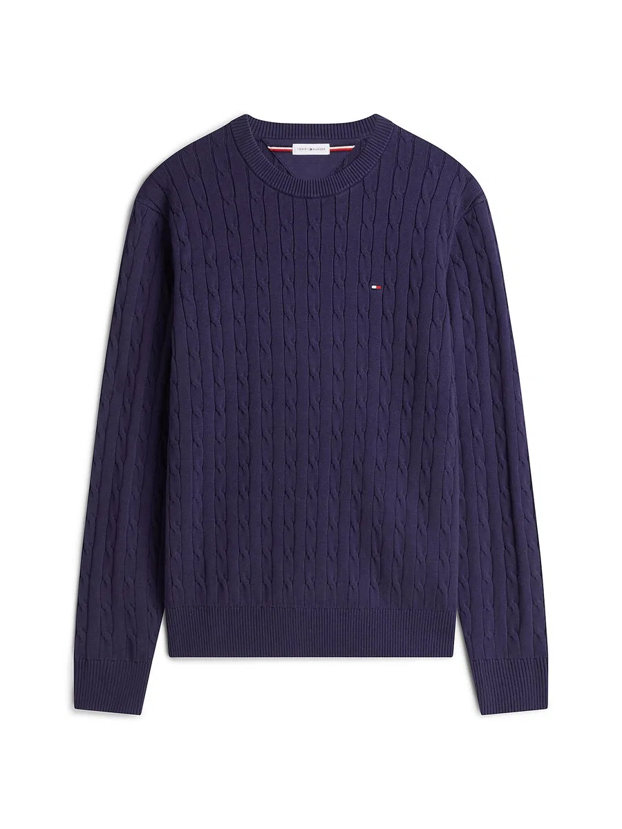 Свитер TOMMY HILFIGER цвета баклажана