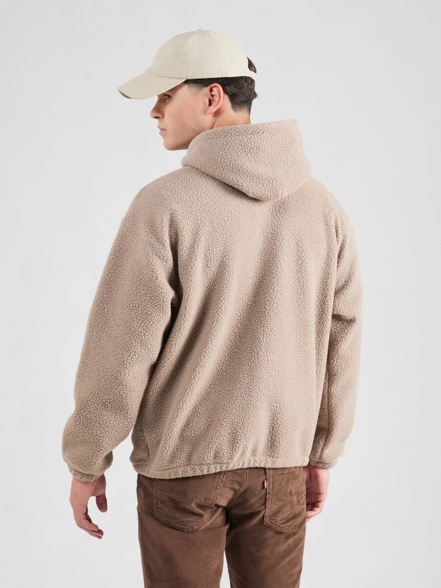 Толстовка LEVI'S 'Cozy Up Hoodie' бежевого цвета — фото 4