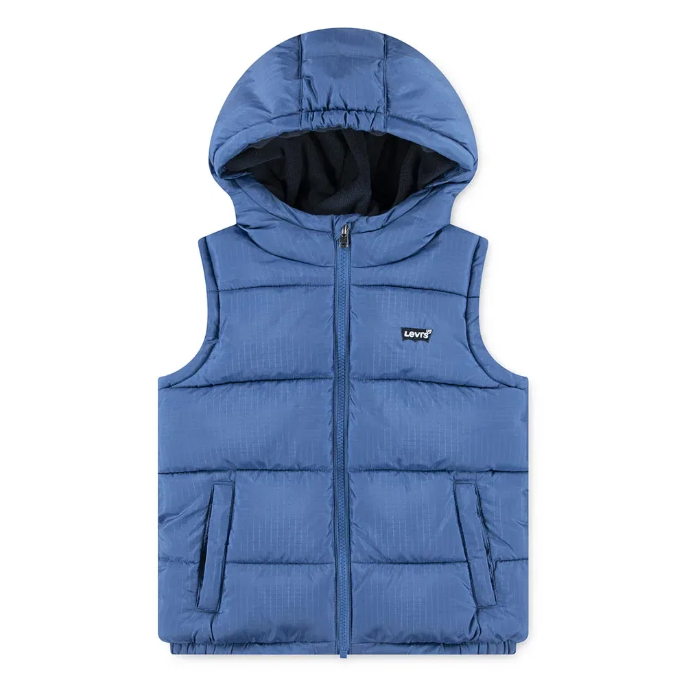 Детский пуховик без рукавов Batwing Direct Emb Puffer Vest Levi's, Blue