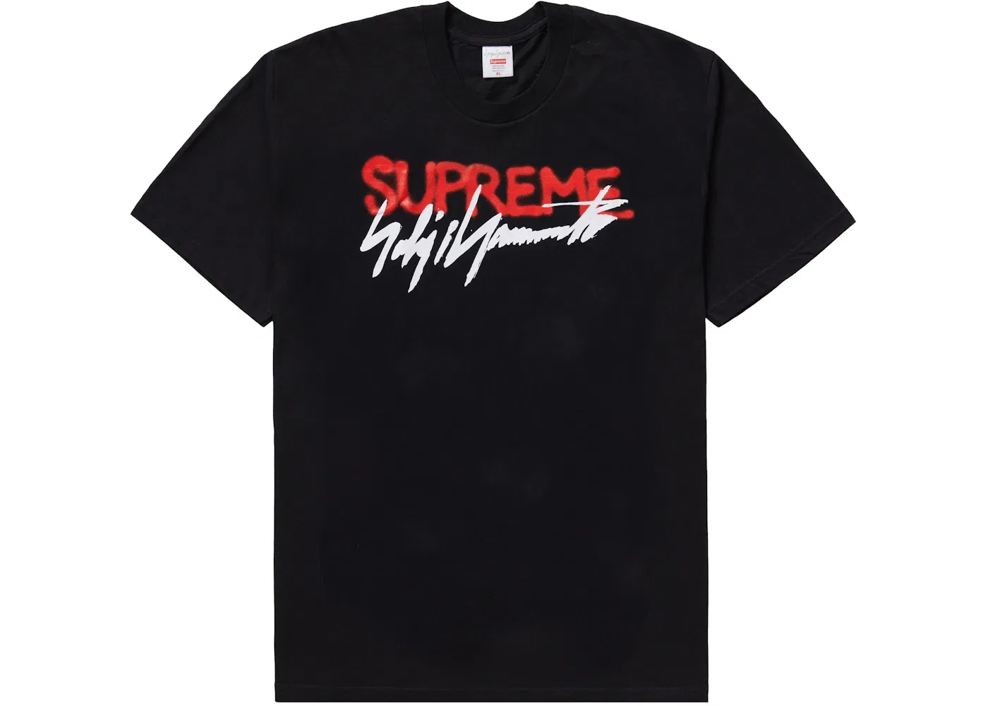 Мужская футболка с принтом Supreme Yohji Yamamoto, Black