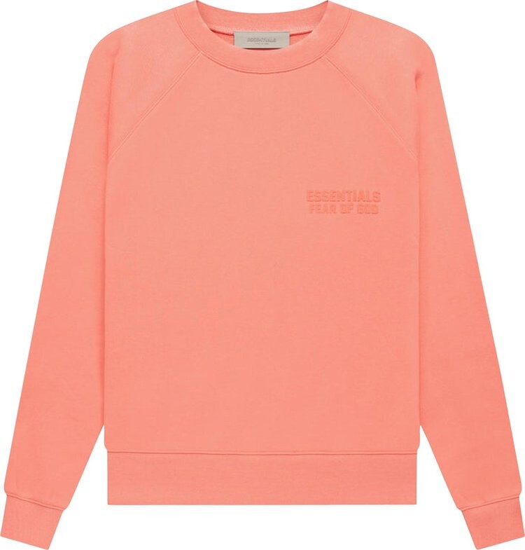 

Толстовка Fear of God Essentials Crewneck 'Coral', оранжевый