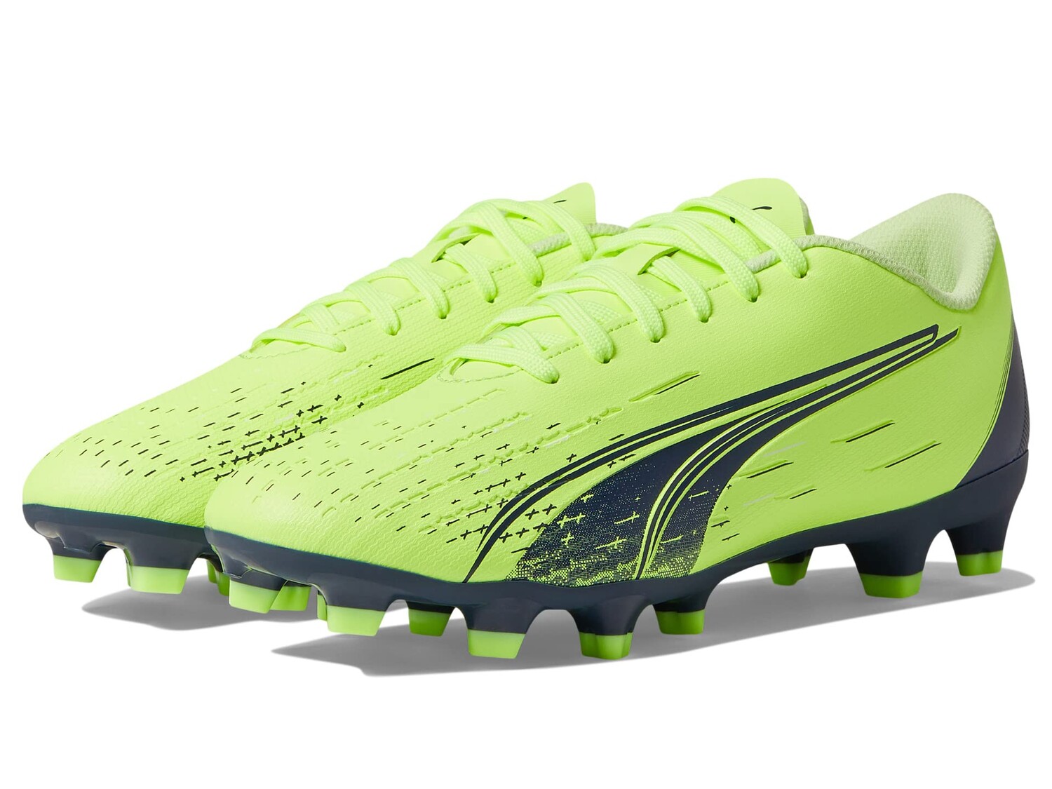 

Кроссовки Puma Ultra Play Firm Ground, зеленый