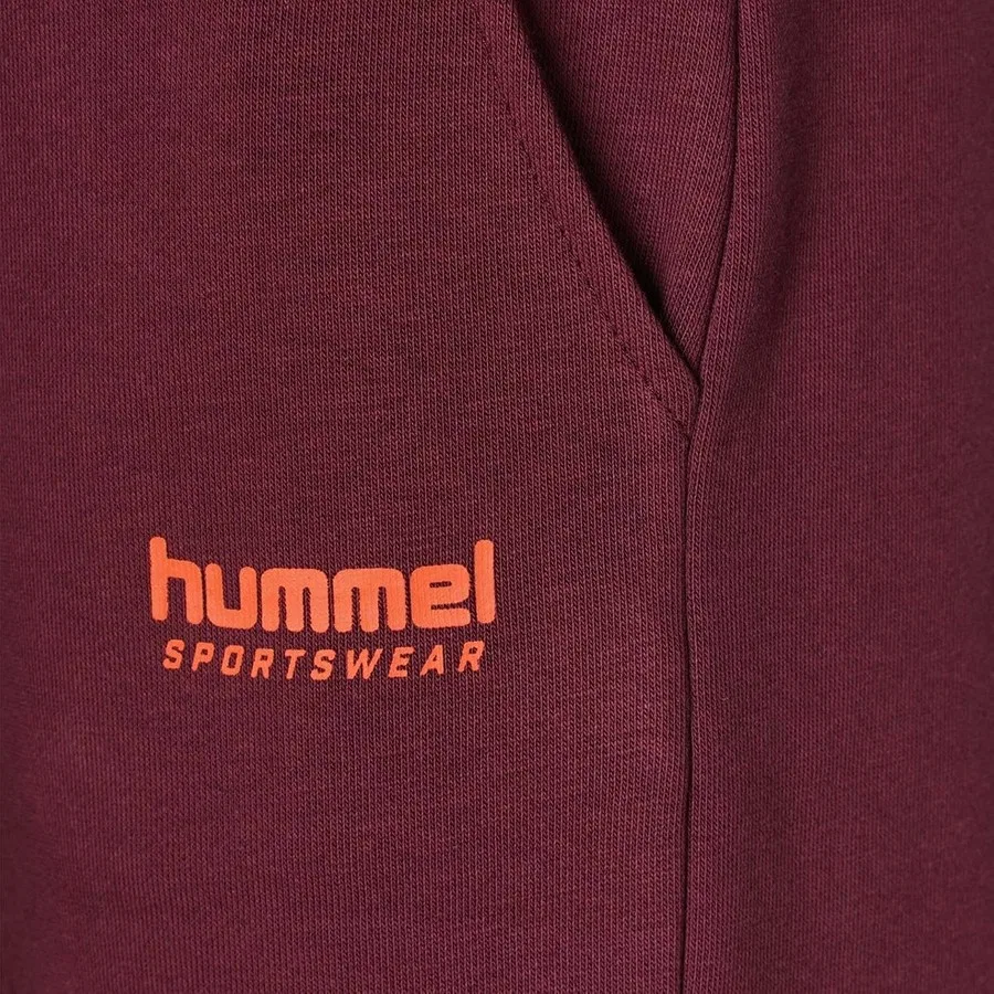 Детские спортивные штаны Halton Hummel, Бордовый — фото 4