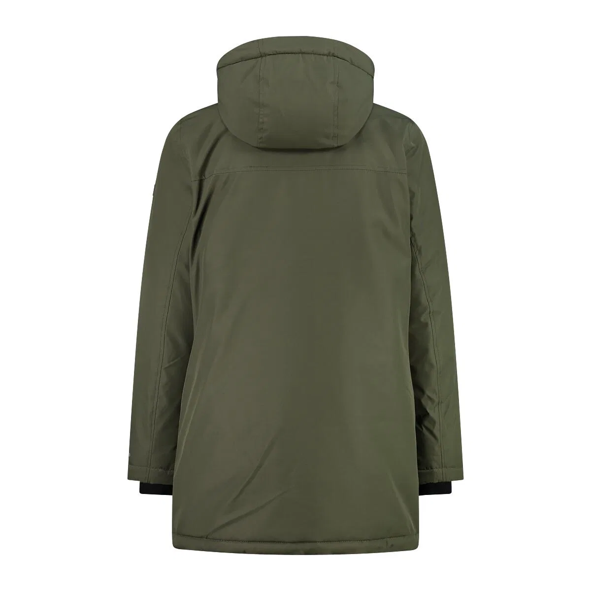Детская куртка с капюшоном KID JACKET LONG FIX HOOD Cmp, Olivgrun Silbergrun — фото 2