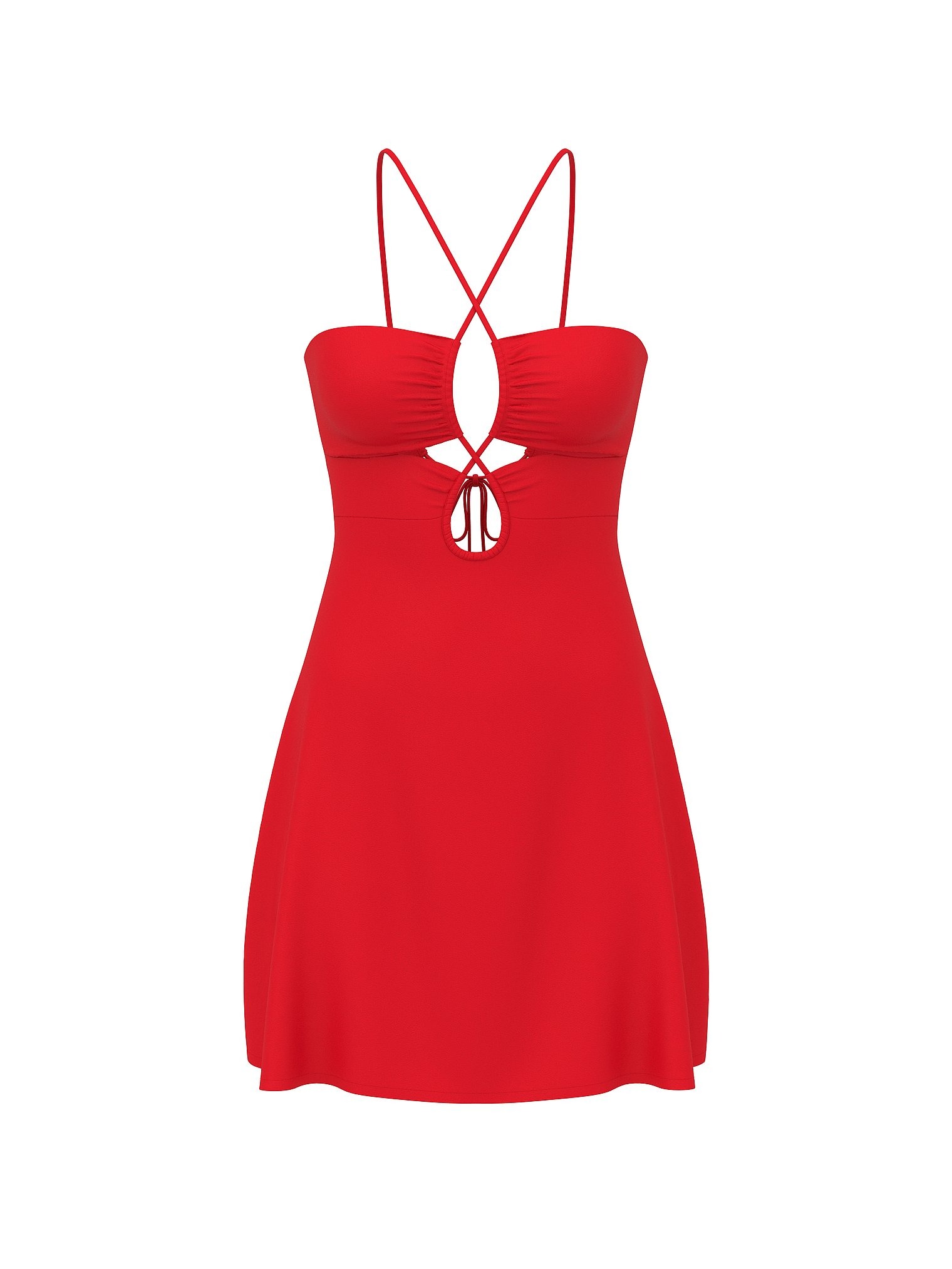 

Пляжное платье Victoria's Secret Swim Beachwear Convertible, красный