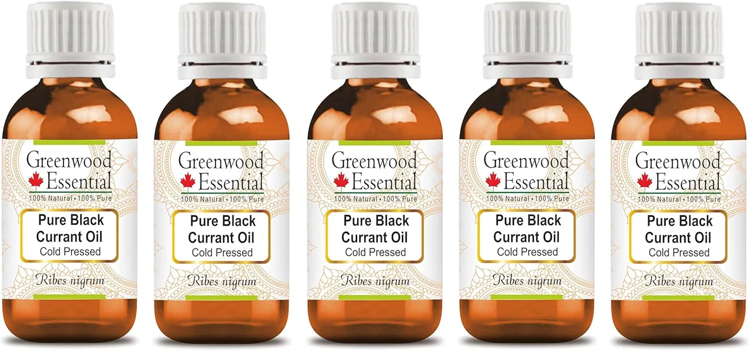 Масло Black Currant, Greenwood Essential, набор 5 шт, 500 мл, Rose