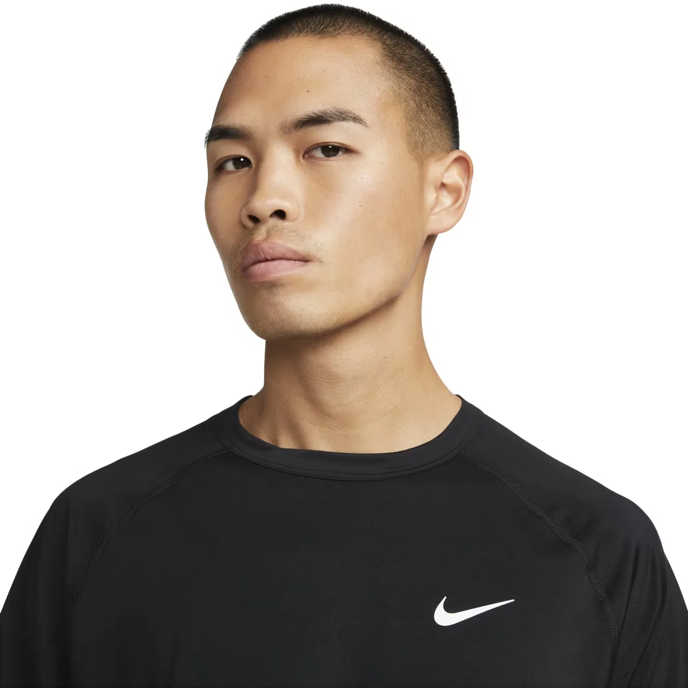 Футболка тренировочная с коротким рукавом Nike, черный — фото 2