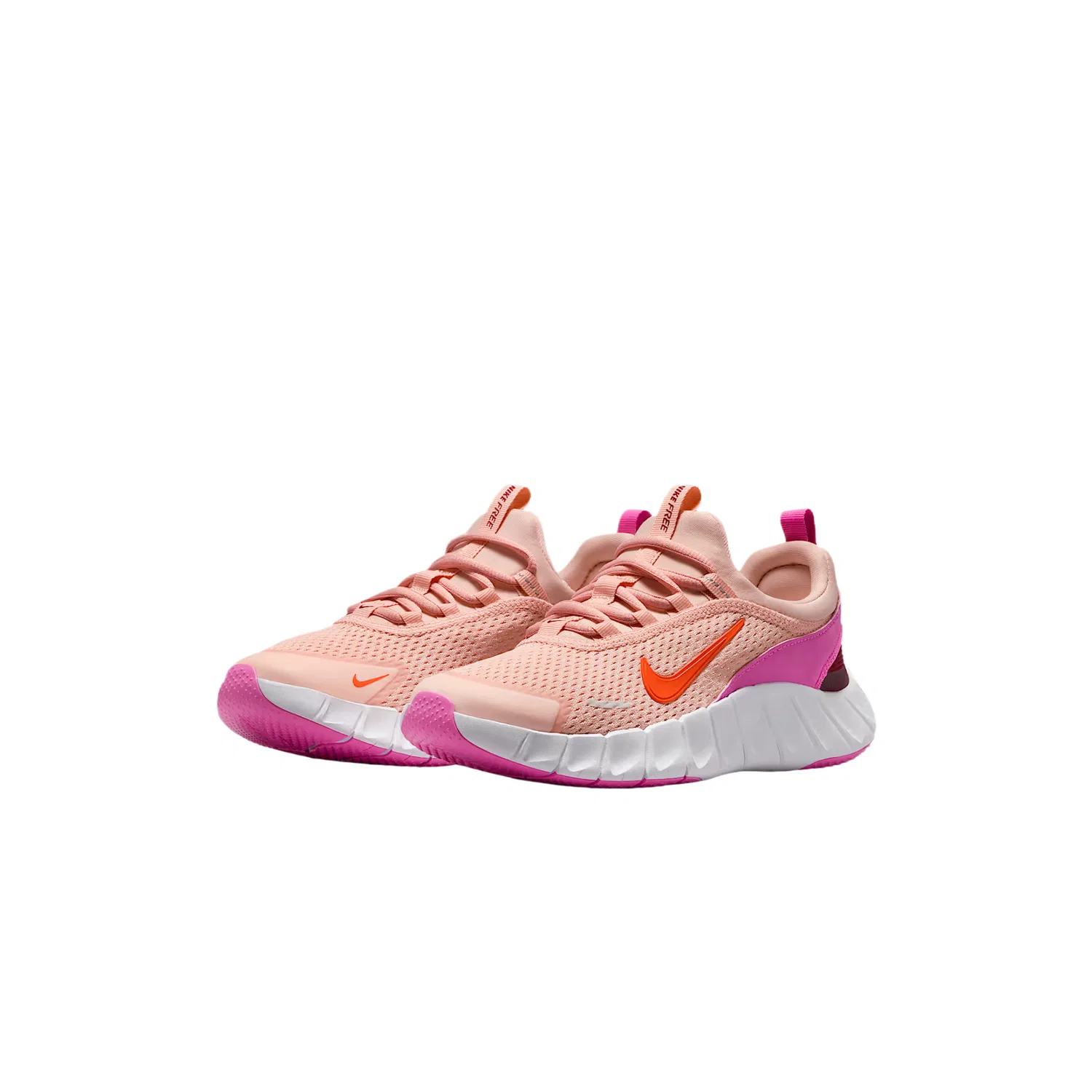 Кроссовки детские Rebound Breathable Low top Running Shoes Nike, Orange Pink/Playful Pink/Team Red/Grass Green Orange — фото 3