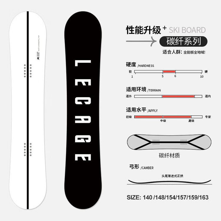 

HEAD LECAIGE Универсальные горные лыжи с ботинками и креплениями, 154 см