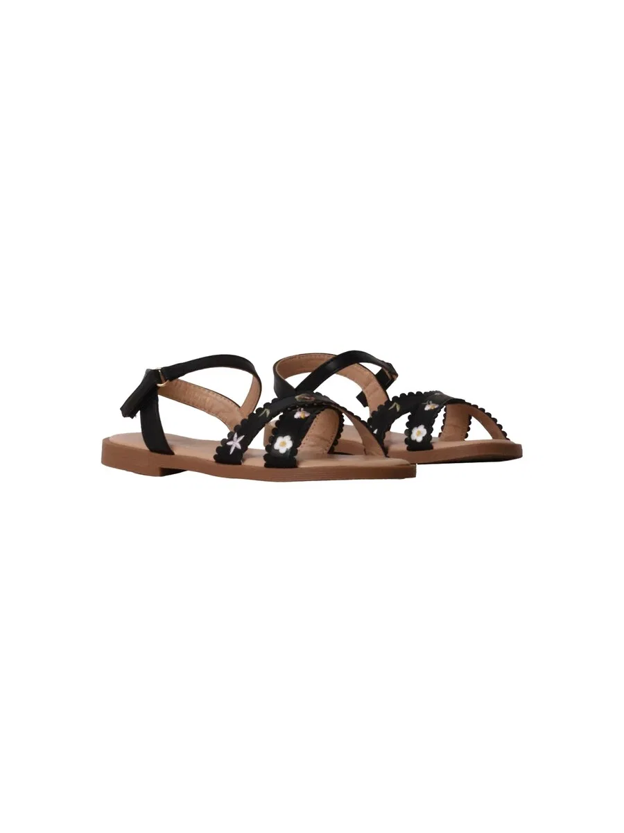 Сандалии Super Mode 'Kindersandalen mit Klettverschluss' черного цвета — фото 3