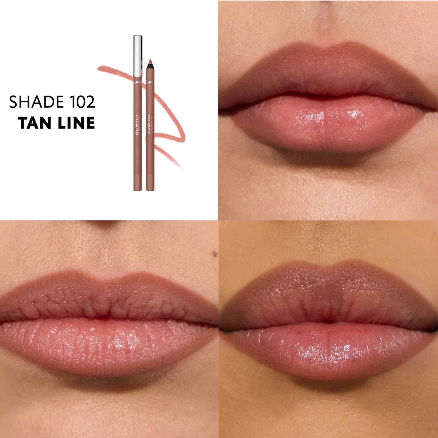 Карандаш для губ 1.2 г стойкий Yves Saint Laurent, 102 Tan Line — фото 2