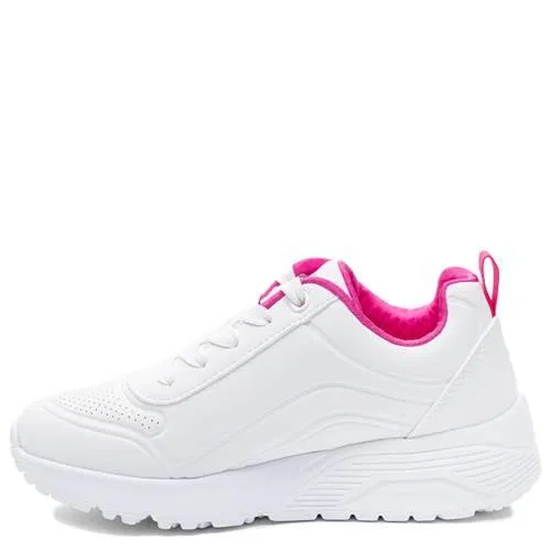 Детские кеды с принтом Skechers Uno Lite, Weiss — фото 2
