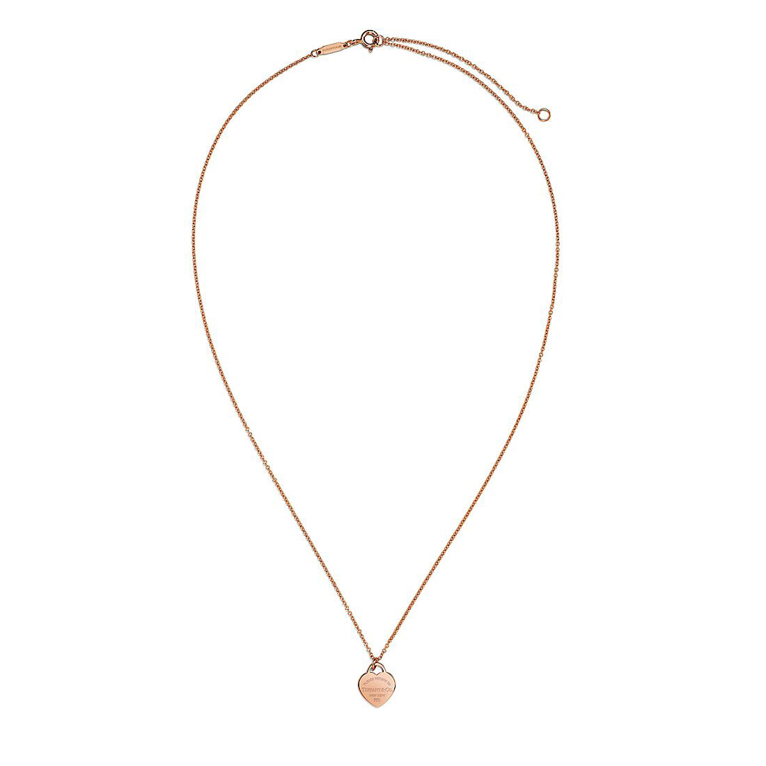Подвеска Tiffany & Co. Return to Tiffany Heart Tag из розового золота — фото 2