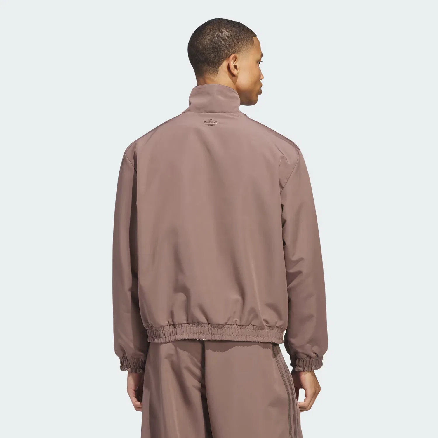 Мужская двусторонняя тренерская куртка Firebird Adidas Originals, коричневый/красный — фото 3