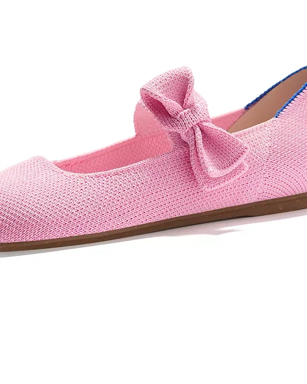 Детские балетки для девочек с бантиком The Kids Tux Bow Mary Janes Rothy's, Tutu — фото 4