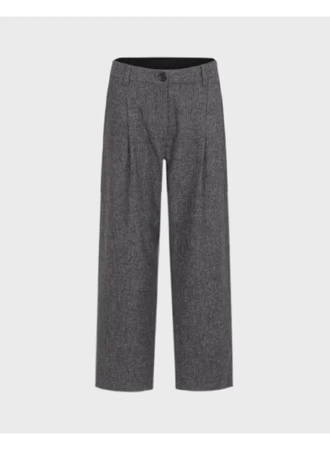 Брюки прямые деловые Zara, серый