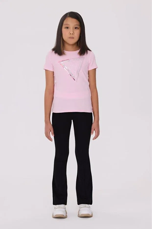 Детская футболка для девочек хлопковая Guess, Pink