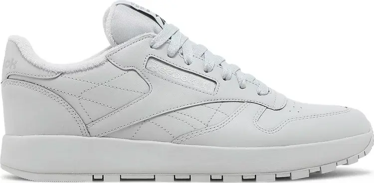 

Кроссовки maison margiela x classic leather tabi 'pure grey' Reebok, серый