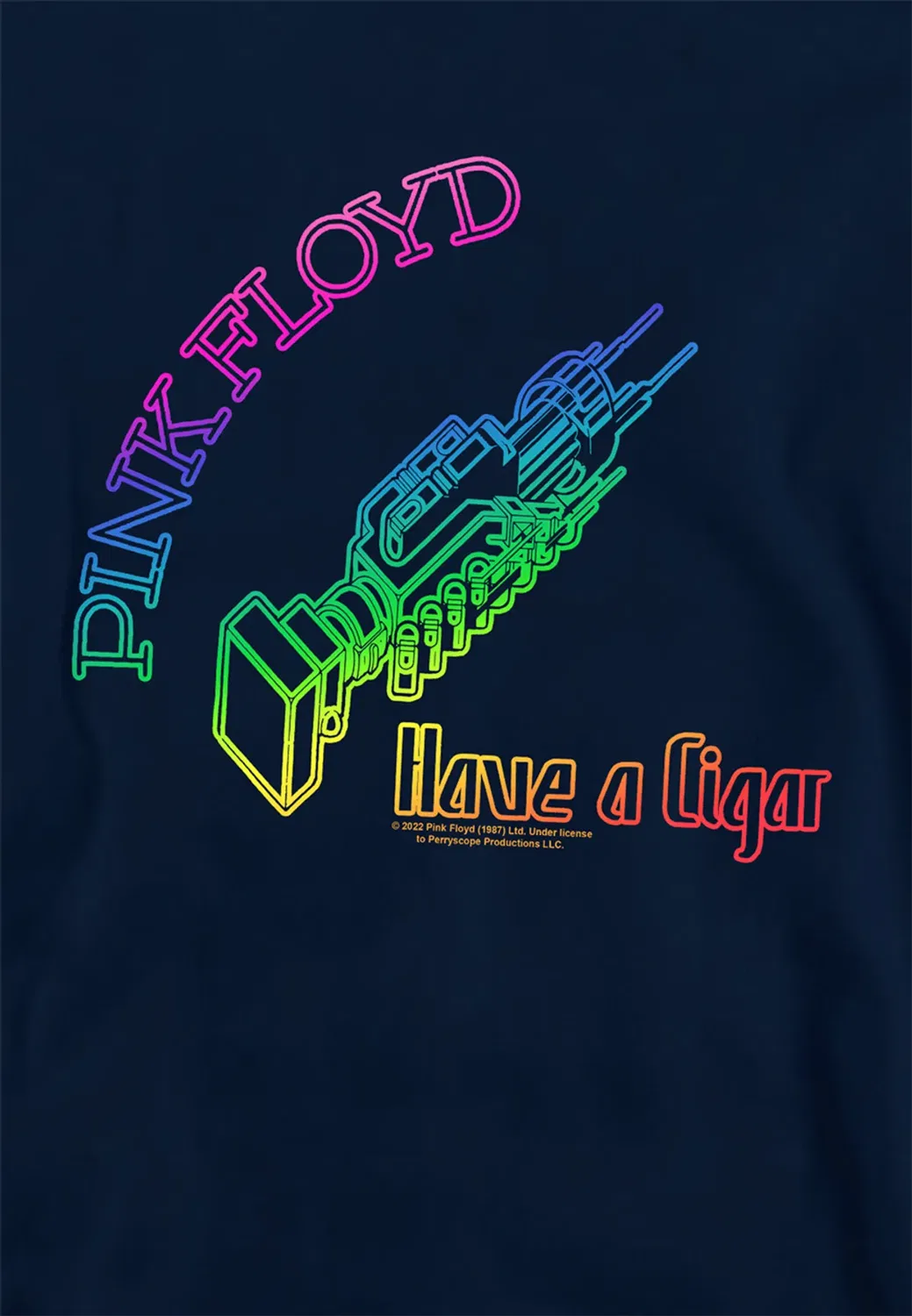 Детский худи Have a Cigar Pink Floyd, Navy — фото 2