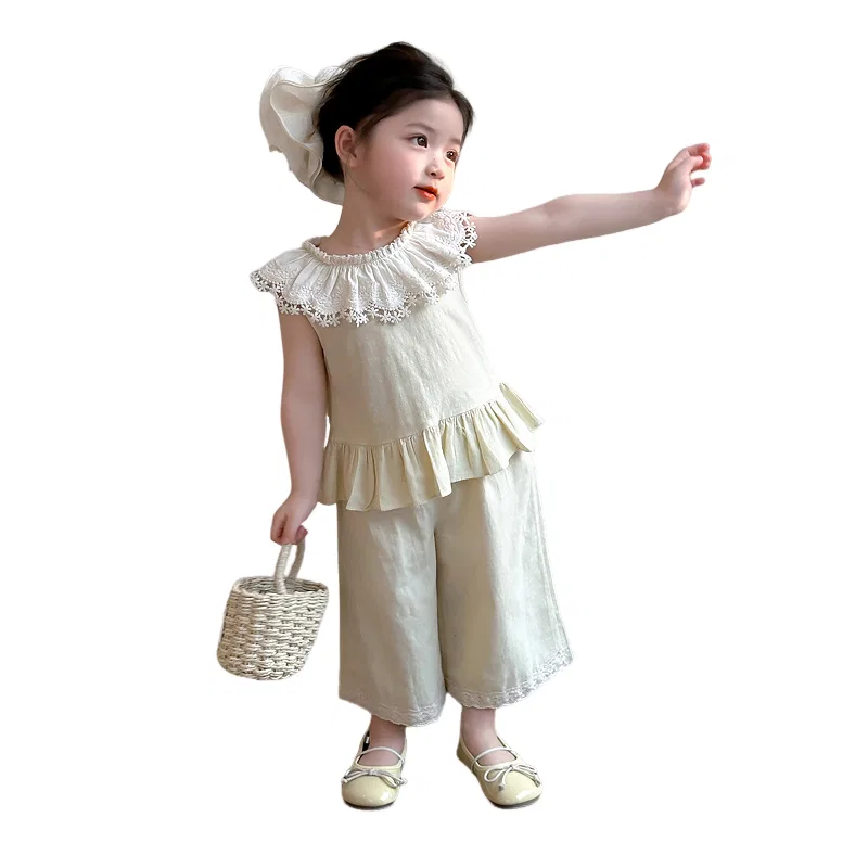 Детский комплект спортивной одежды в стиле хип-хоп Lanza, Beige Yellow