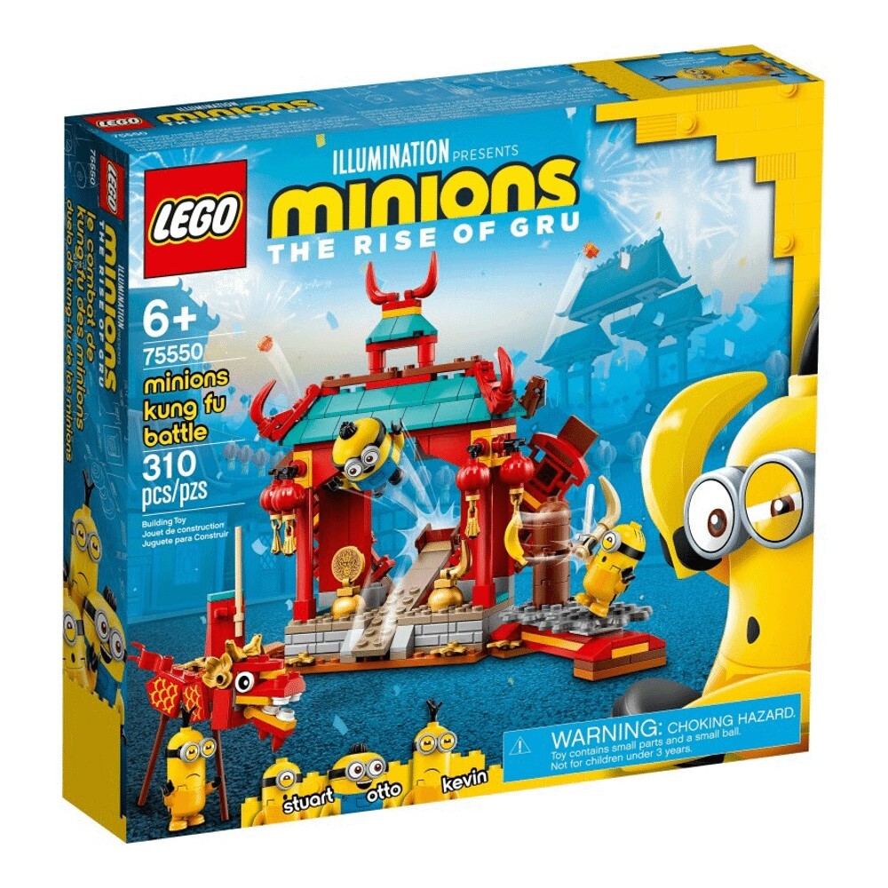 Конструктор LEGO Minions 75550 Миньоны: бойцы кунг-фу — фото 2