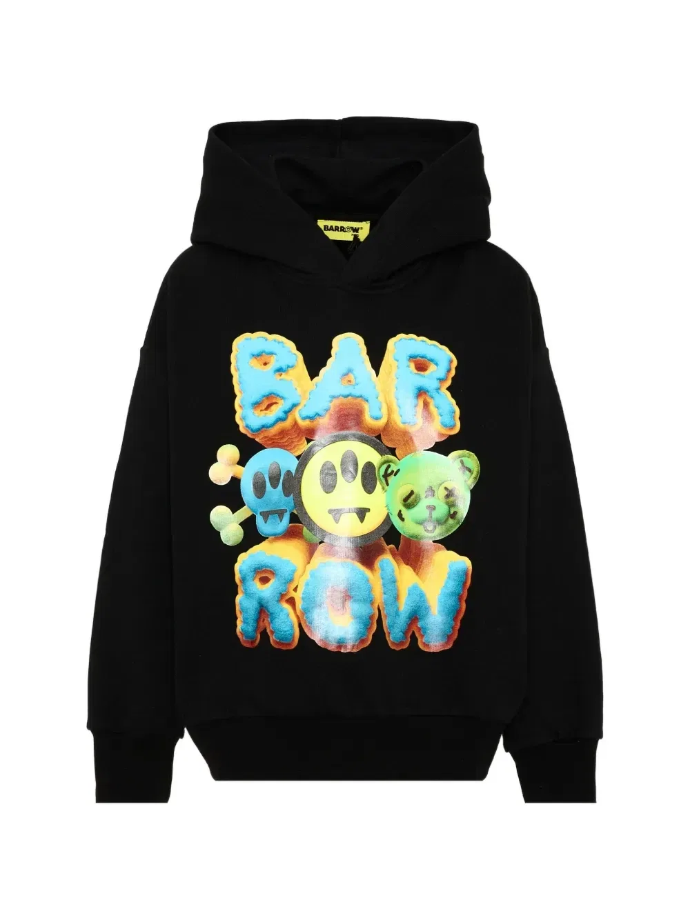Худи с графическим принтом Barrow Kids, черный