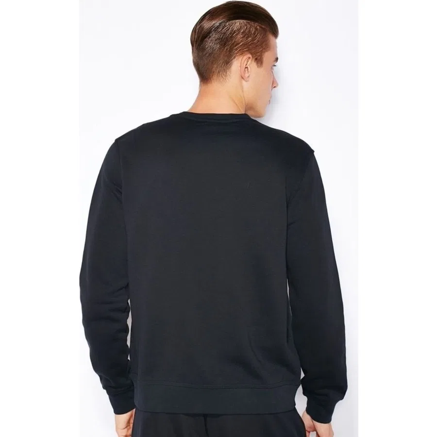 Свитшот Solo Swoosh Fleece с длинным рукавом, Nike, Черный — фото 2