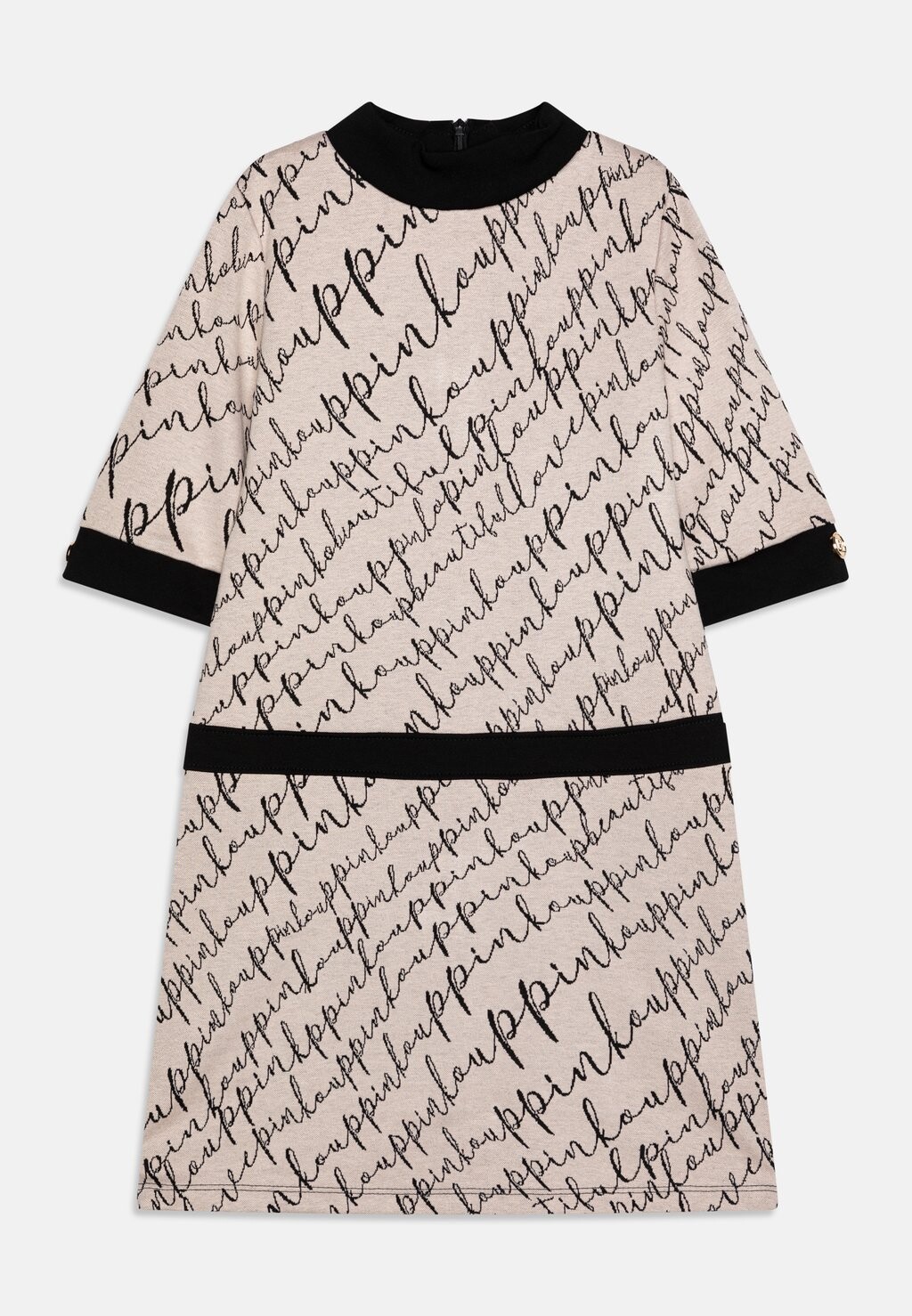 

Повседневное платье INTERLOCK DRESS GIRL Pinko Up, нюд