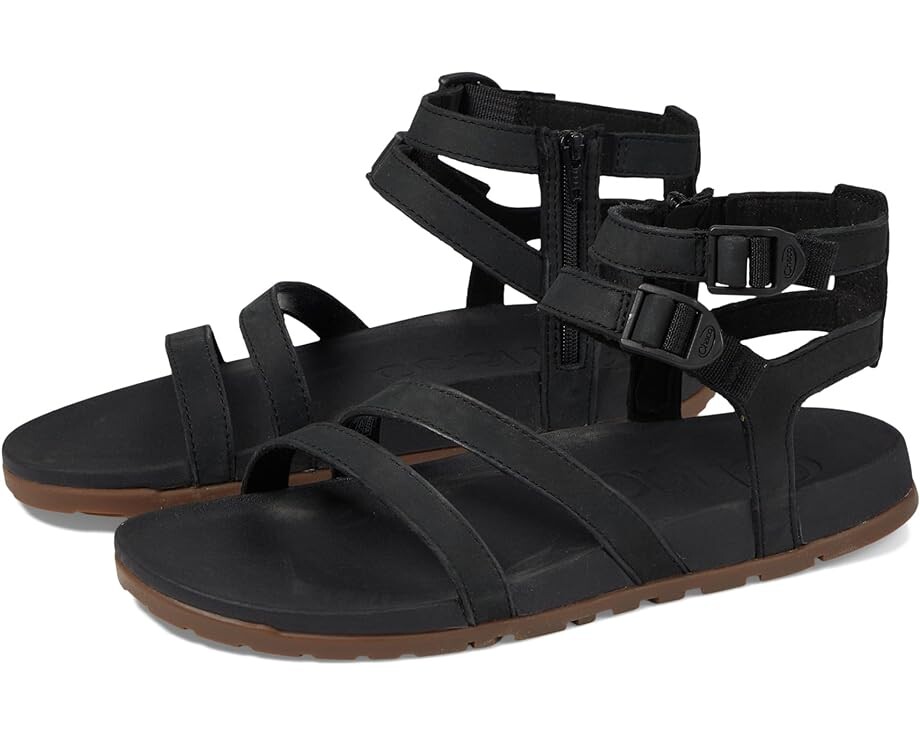 

Сандалии Chaco Lowdown Leather Strappy High, цвет Black 1