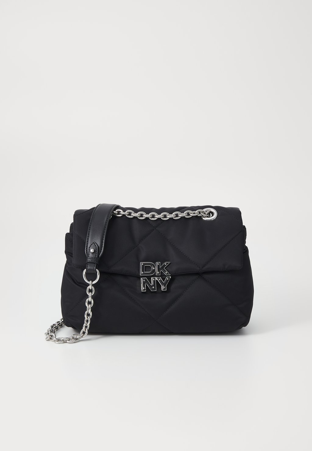 

Сумка через плечо CHAIN FLAP CROSSBODY DKNY, черный